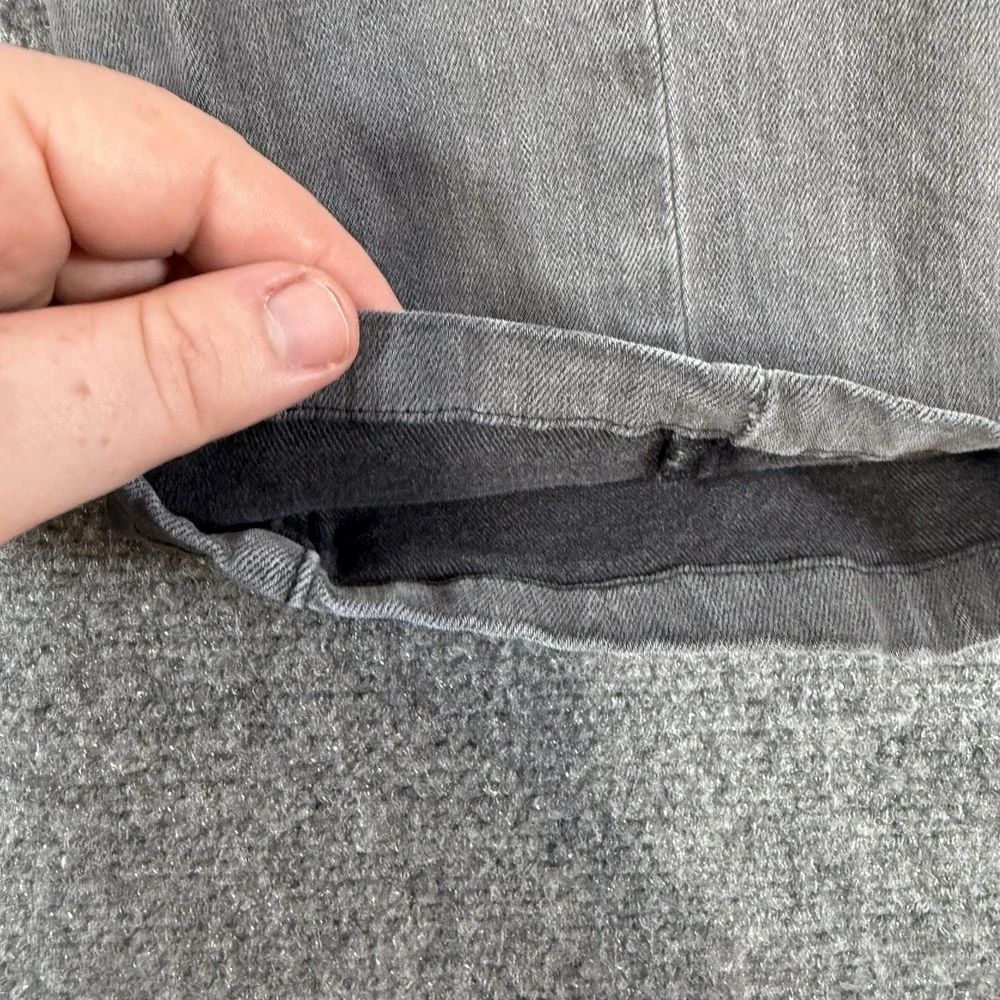 Lucky Brand Jeans Mens 30x34 (Fits 30x31) Gray 221 Original Straight Stretch‎